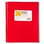 Plastic Folder with Prongs 2 Pocket - up & up™