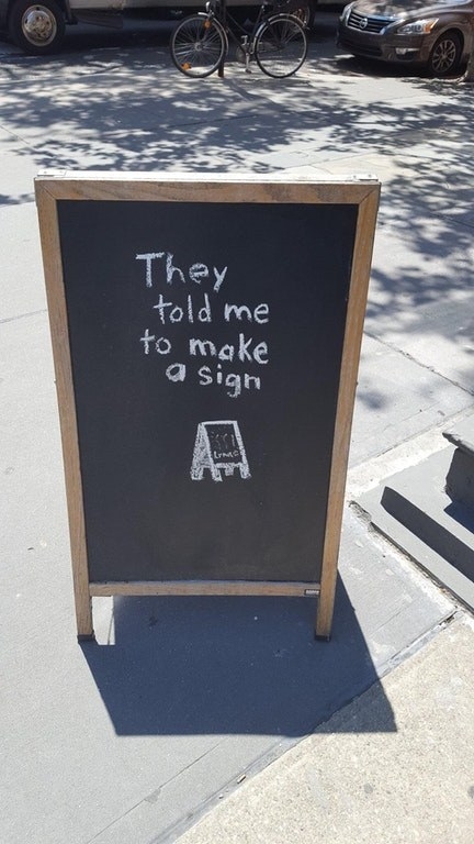 This cafe shop worker who was just following orders.