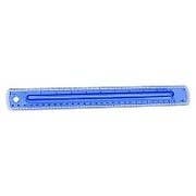Plastic Ruler with Finger Grip 12