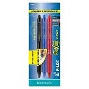 PILOT® Erasable And Retractable Roller Gel Pens0.7mm3ct - Multicolor Ink