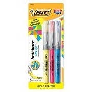 BIC® Brite Liner™ HighlighterFlex Tip3ct - Multicolor