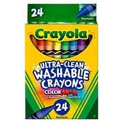 Crayola® Ultra-Clean Markers Broad Line Washable 10ct Classic
