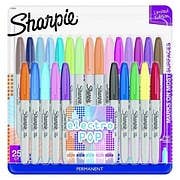 Sharpie® Electro Pop Permanent Markers Fine Tip 25ct - Multicolor