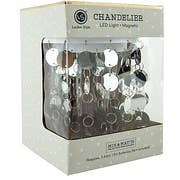 Locker Style™ Chandelier LED Light Decoration - Silver
