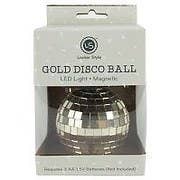 Locker Style™ Disco Ball LED Light Decoration - Gold