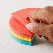 Luckies of London Rainbow Sticky Notepad