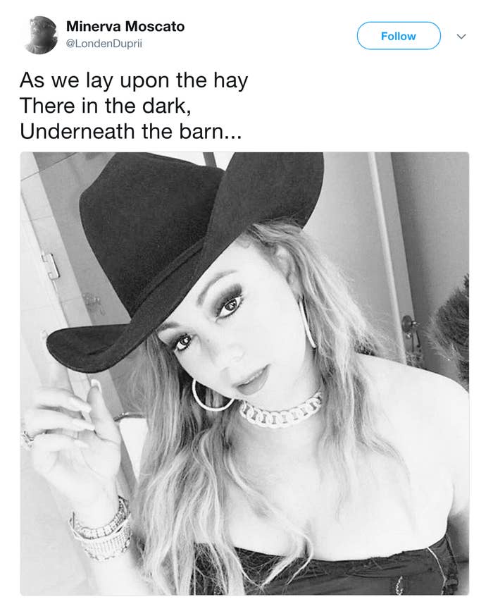 Mariah Fans Countryfied Her Lyrics After She Posted A Picture In A