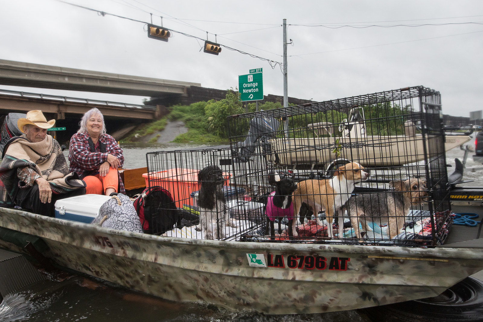 Woman Takes Charge Of Volunteer Rescues As Floods Ravage Texas Town