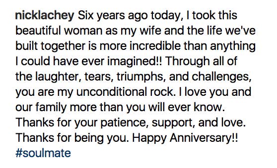 26 Times Celebrity Couples Shared Perfect Instagram Captions About