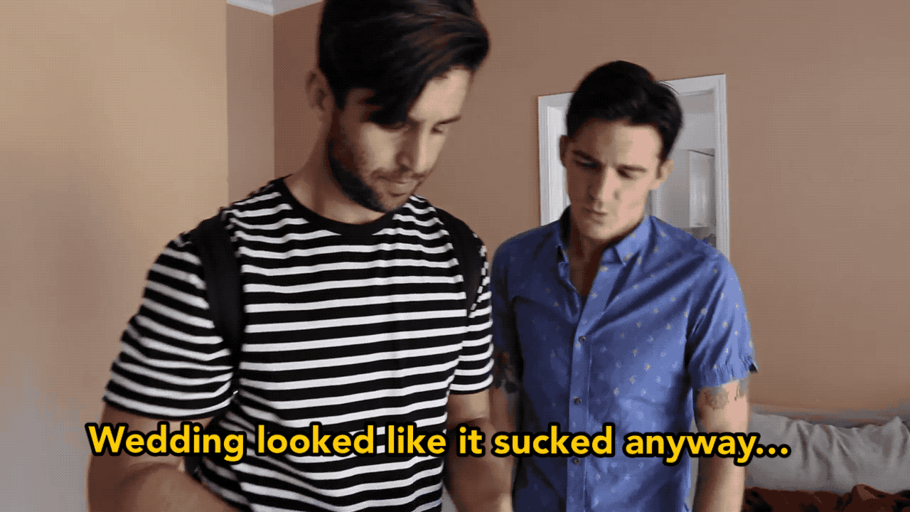 David even says he told Josh he should have invited Drake to the wedding.