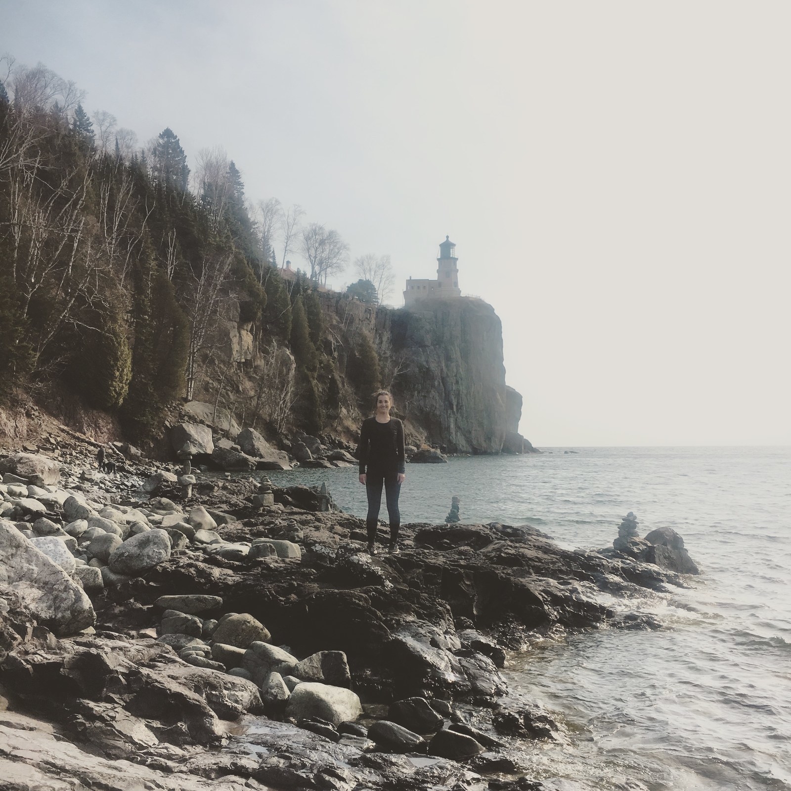 Get yourself a moody ghostly picture of you standing in front of the Split Rock Lighthouse. Every 'gram need s LIThouse pic!