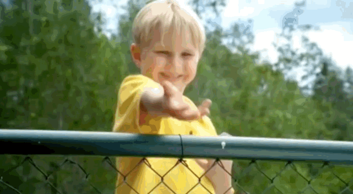 Image result for gif of children and ads