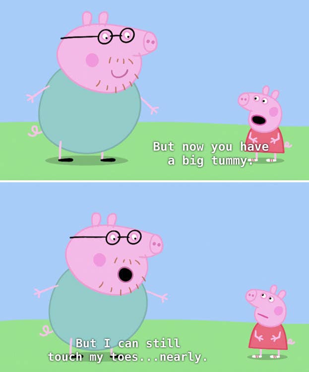 Peppa Pig Quote : Pin by Luna 💜🌺 on My random pictures ...