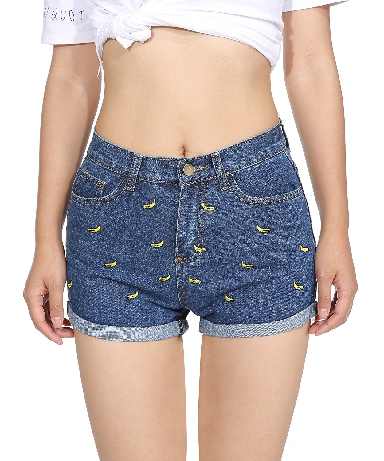 Short thing. Old woman in Denim shorts. Granny Denim shorts. Old woman Jeans shorts.