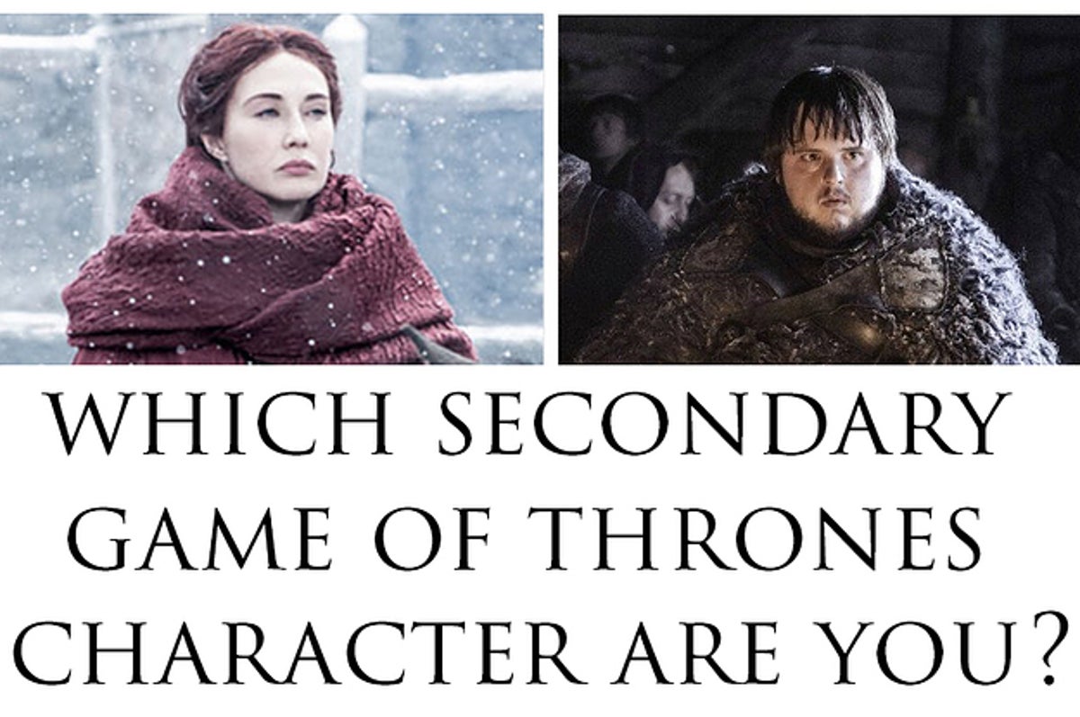 This Comprehensive Quiz Will Tell You Which Supporting Character You Are In Game Of Thrones