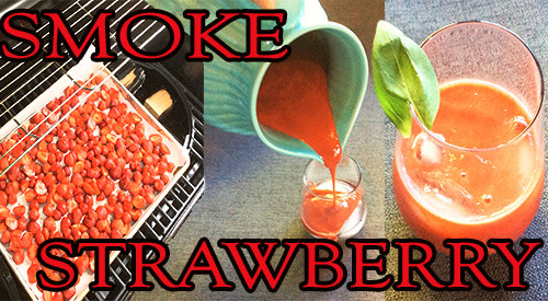 If you enjoy fruity drinks or smoothies, then the Smoked Strawberry Aqua Fresca is perfect! Using seasonal fresh strawberries will bring this to the ultimate flavor height but any store purchased variety will work as well. This is the perfect cocktail for a summer event or as a non-alcoholic refresher on an exceptionally warm summer day. Get ready as we tell you how to do the smoking technique then construct this fabulous drink.STRAWBERRIES LOVE SMOKEStart with strawberries that are at their peak. Gently wash them and then trim the stem end. I cut smaller strawberries in half and larger in quarters to ensure the smoke vapor can penetrate easily but you certainly can leave them whole. In addition to the strawberries – at least one quart to produce enough liquid for a few drinks – you’ll need the following ingredients and materialsINGREDIENTS & MATERIALS: 4 tablespoons sugar – reserve some extra in case you want to make this sweeter 2 teaspoons pure vanilla extract Pinch of fine or coarse sea salt Juice of 2 limes Handful of fresh basil or mint Ice cubes Blender Mixing bowl Mortar & pestle (optional) Sheet pan lined with parchment paper 2 double filet wood chunks from SmokinLicious®While you are getting the strawberries ready you can have your grill warming up. Set all burners to medium-low and close the lid.GAS GRILLING WITH WOOD CHUNKSCooking with wood chunks can be done on the LP Gas Grill by using the heat shields or diffusers, whose purpose is to ensure even heat output over the grill grate. By keeping a medium-low heat on the burner containing 2 wood chunks from SmokinLicious® – I’m using 1 ash and 1 cherry – you won’t get the wood erupting in flames but rather a slow combustion that releases plenty of wood-fired flavor. While the wood heats up, I combine my strawberries with 2 tablespoons of sugar, 2 teaspoons of vanilla extract, and a pinch of sea salt.GET READY FOR JUICY BUBBLESWhen you smoke strawberries on the grill, all the locked in pectin water will be released by the heat. That’s why it’s so important that you line your sheet pan with parchment paper so you don’t end up with a hard to clean mess.After mixing in the vanilla extract, sugar, and salt it’s time to spread the strawberries onto the lined sheet pan and place on the grill. Once the pan is in place, turn off all the burners except for the one that has the wood chunks on the diffuser. Cooking time will be about 40 minutes with a grill heat of 300°F maintained with the lid closed and 1 burner lit.TASTE IS THE SWEET AROMAWhenever I smoke fresh strawberries, it brings the memory of my Mom making strawberry jam. As the strawberries react to the smoke vapor, you will see the pectin release and a beautiful, thick glaze will form around them. This is the stuff that will make an exceptional aqua fresca so be sure you don’t lose any when removing the pan from the heat. You’ll see the finished strawberries take on a much darker coloring and reduce size slightly from the water loss. Now get ready for the fun part – getting our drink together.STRAWBERRY BASETo start our drink creation, you will need a blender and I prefer a mortar and pestle for combining citrus and fresh herbs. Add the smoked strawberries to the blender and the remaining sugar. You can add the lime juice and fresh basil or mint right to the blender or add to a pestle and combine with the mortar. Once combined, add to the blender. Process the mixture. Add a few ice cubes and process again until a smooth mixture is revealed. You may add lime juice, sugar and ice as you see fit at this point – the recommended amounts are merely a guide.CREATING THE ULTIMATE AQUA FRESCAWith our strawberry mixture completed, it’s time to combine everything into a refreshing drink or cocktail. If making a cocktail, select your spirit of choice. I recommend tequila, vodka, or rum. Add some ice cubes to a glass. If making the alcoholic version, add an ounce of alcohol to the glass. Pour in the strawberry mixture and stir. Add a sprig of basil or mint to the glass and serve.If you are a frozen drink person, add more ice during the blending stage to thicken this up and make a milkshake like consistency. This is so refreshing and so fitting for the warmer months. Enjoy the Smoked Strawberry Aqua Fresca your way as you stay cool this summer season!By Donna J. Grant, M.S., Lead Wood Specialist, Member- American and Canadian Culinary Federations, at SMOKINLICIOUS® GOURMET WOOD PRODUCTS. For additional information regarding this article or other wood cooking questions, please contact her at 1–800–941–5054 or at info@smokinlicious.com.