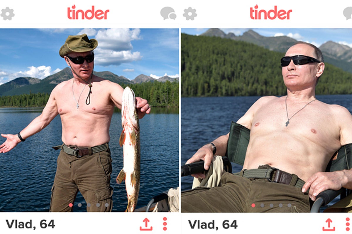 Putin Has Released More Shirtless Vacation Pics So We Put Them On Tinder