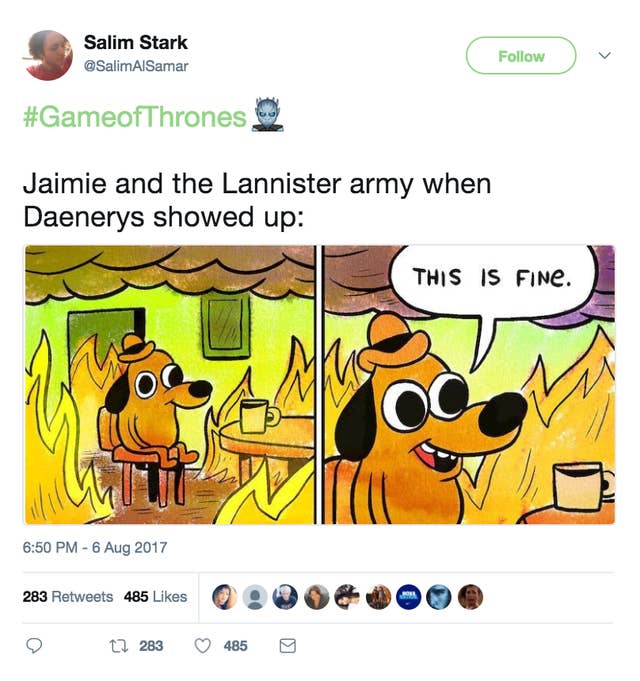 43 Funny Twitter Reactions From The Latest Game Of Thrones Episode That Will Make You Laugh Like A Lot