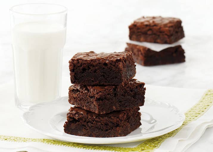 Promising Review: "My wife is gluten-intolerant, so I make these for her. One day I tried one, and haven't stopped eating them since. Our teenager likes them, too. These tasty, gluten-free brownies don't taste gluten-free. I like my brownies a little on the crunchy side, and I can bake these a little longer for that, without affecting the taste. They are quick and easy to prepare." —ThruppenceGet it from Amazon for $11.95.