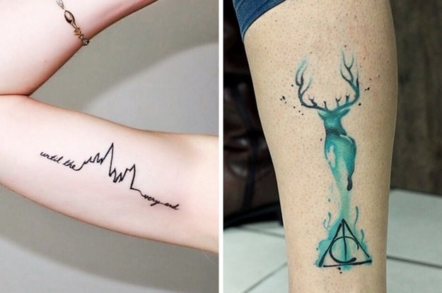 39 Gorgeous Harry Potter Tattoos That Will Make You Say I Want That   39 Gorgeous Harry Potter Tattoos That Will Make Y 2 3777 1502118806 0 Dblbig 