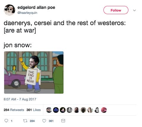 43 Funny Twitter Reactions From The Latest Game Of Thrones Episode That Will Make You Laugh Like A Lot
