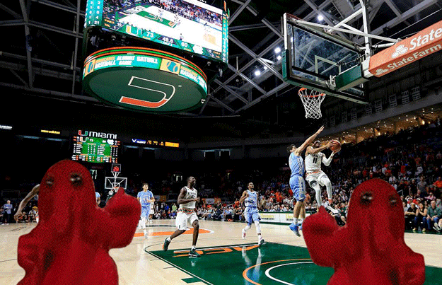 Slam DUNK right into the lobster cage.