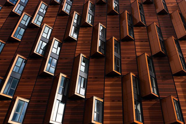 Changing the angles of your cladding is a great way to mix up the usual horizontal look. You can get creative and incorporate a lot of different angles.
