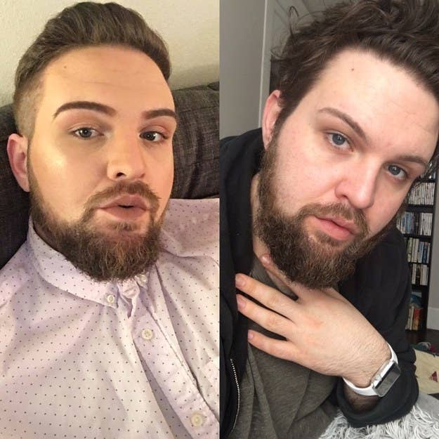 "This may also be after a haircut and beard trim, but a beard is really just natural contour right?" – donjawn