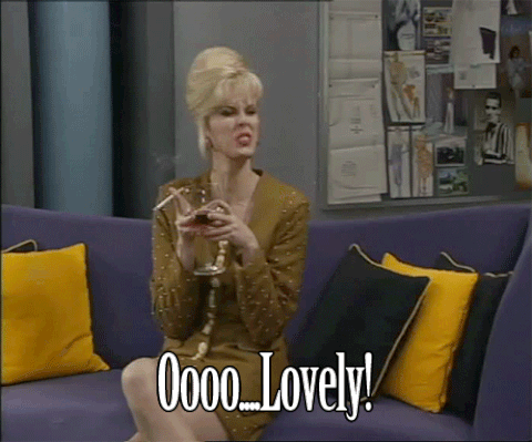 Forget that scene in the Sex and the City movie with Carrie prancing around in her unrealistic-for-a-writer-in-NYC closet and find yourself a Patsy, à la Absolutely Fabulous, for some REAL advice. Also give that friend pizza, champagne, or some payment for helping you overhaul your closet. (I'm not bitter at all about my non–Carrie Bradshaw closet sitch.)