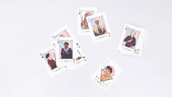 Literally play the woman card.Get it on Wildfang for $20.