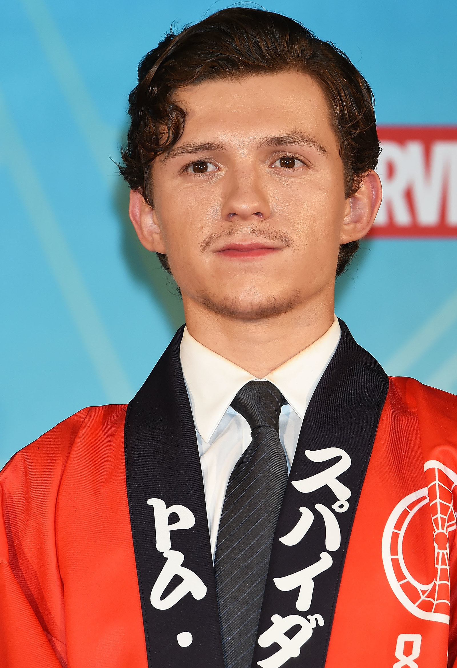 Tom Holland Just Grew Some Facial Hair And...