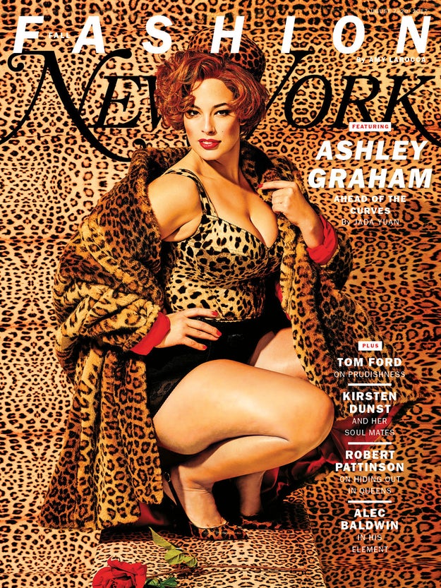 So Ashley Graham is on the cover of New York Magazine, and she looks GORGE AF!!!