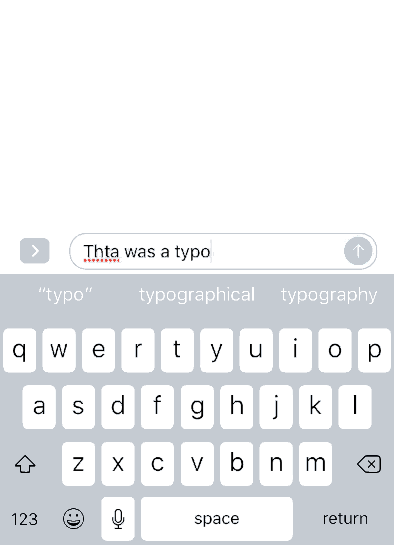Y'know when you make a typo while texting and it's like, impossible to tap on the right spot to place the typing cursor? Well, you can just 3D-touch the keyboard (press down hard and hold) and then slide your finger left and right, and it'll slide the cursor for you.