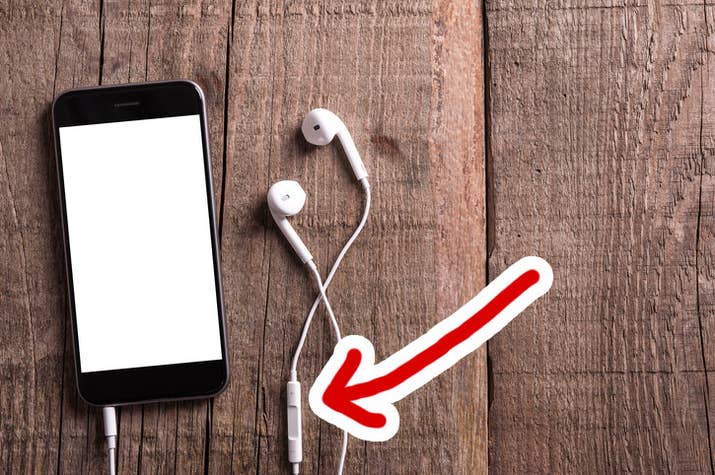 You probably already use the volume buttons on your Apple headphones, but did you know that the center of that little thingy is a button as well? When you're playing music, you can pause or play by pressing the center button. To skip a song, press it twice quickly; to go back to a previous song, press it three times. To fast-forward, press twice and hold on the second press; to rewind, press three times and hold.You can also activate Siri by pressing and holding the center button once, and you can take a photo by pressing the volume+ button while the Camera app is open.