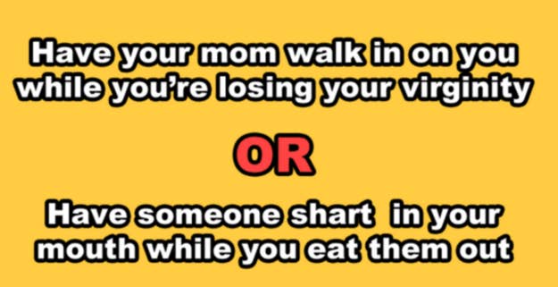 21 of The Hardest Would You Rather Questions We Could Find - CheezCake -  Parenting, Relationships, Food