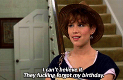 With Facebook notifications, there's no chance that everyone would have forgotten Samantha's birthday and ruined her day.