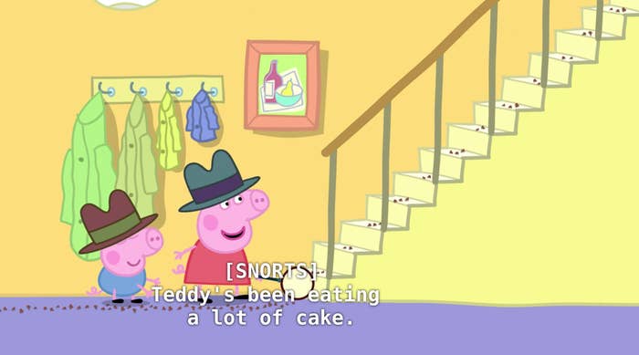 Peppa pig stairs sales