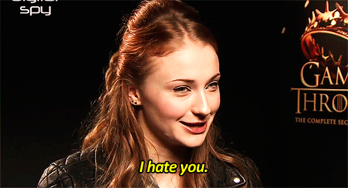 "Sophie Turner, bless her, wrote me a really long letter about how much she loved working with me — and I still got it. That made me chuckle."