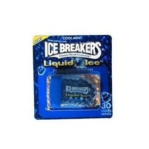 Liquid Ice Breakers in a blue packaging 