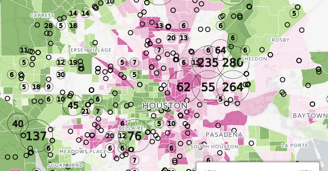 These Maps Show The Vulnerable Houston Neighborhoods That May Need Most