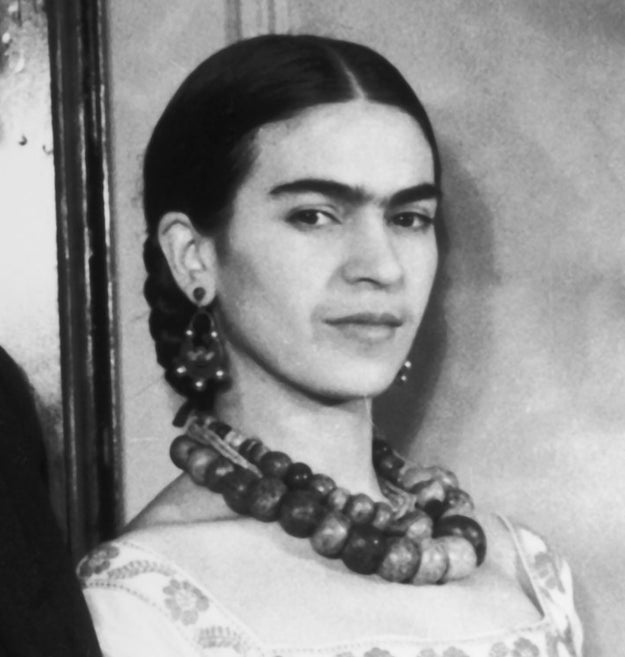 When I hear the word "unibrow" and "woman" in the same sentence, I instantly think of legendary Mexican artist Frida Kahlo.