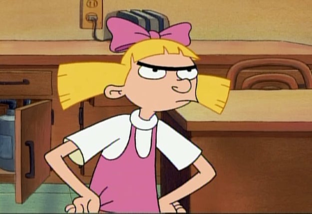 And then of course there's Helga Pataki from Hey Arnold! I'd be doing my childhood a disservice if I didn't mention her and that iconic brow.