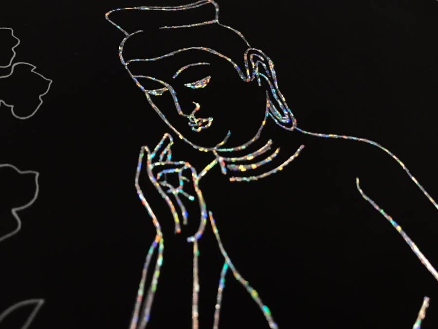 なにこれ凄ぇ ご利益ありそうな 仏像アート 見つけた