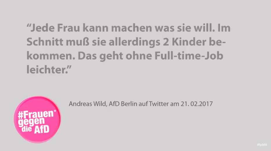 Diese Frauen Zeigen Mit Ihrer Kampagne Wie Frauenfeindlich Die Afd