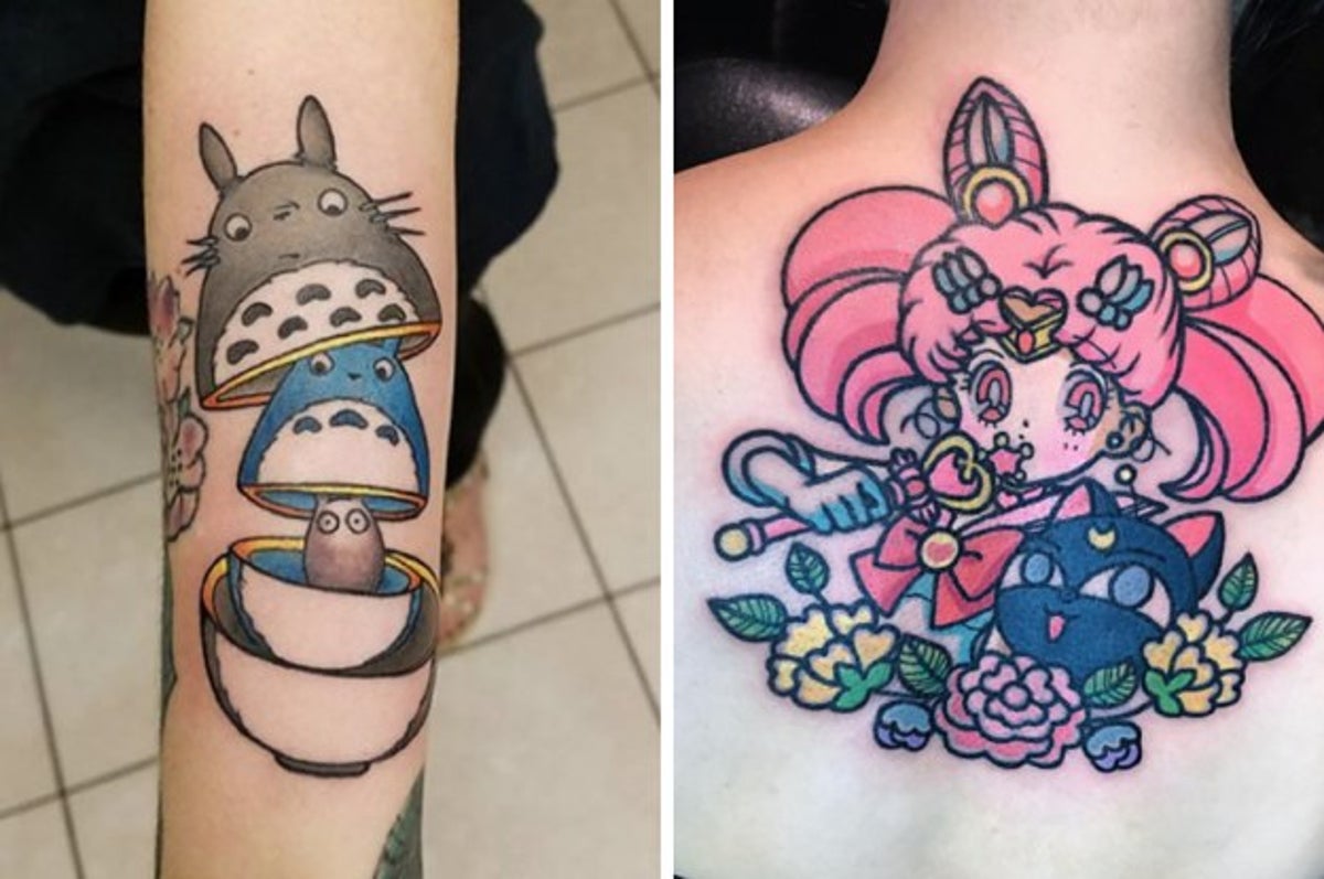 33 Tattoos For People Who Love Anime