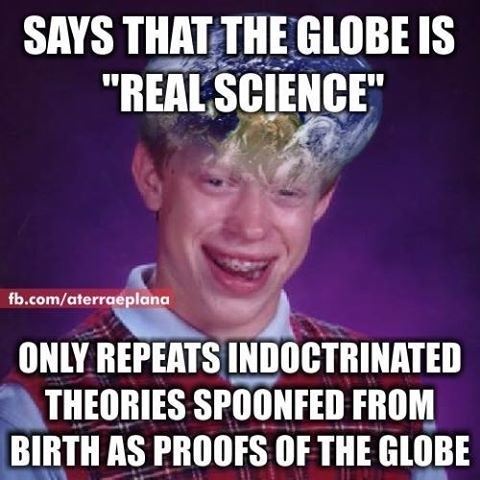 the flat earth society has members all over the globe