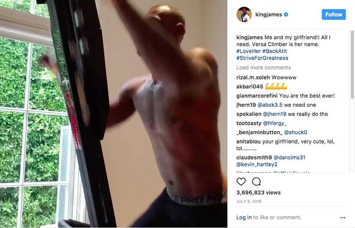 I figured, if LeBron loved the machine enough to call it his girlfriend, it must be legit.