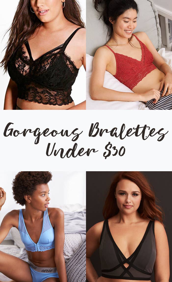 15 Bras Under $30 That Actually Look & Feel Great, From Bralettes