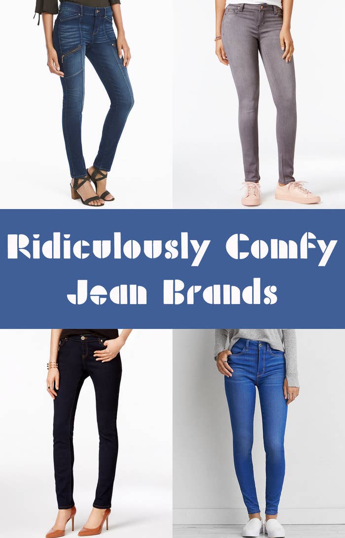 20 Ridiculously Comfy Jeans Brands That People Actually Swear By