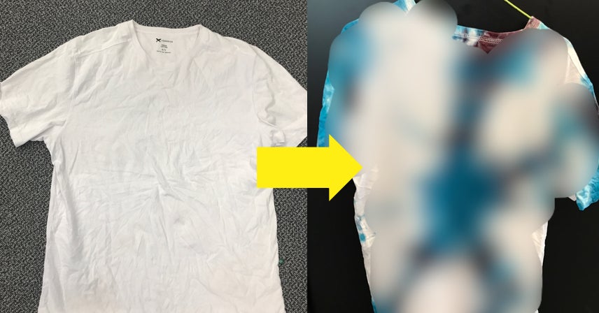保存版 白tシャツをおしゃれタイダイtシャツに変身させる簡単な方法 保存版 白tシャツをおしゃれタイダイtシャツに変身させる簡単な方法